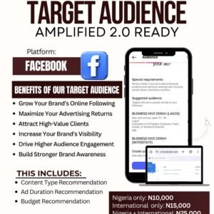Facebook Target Audience