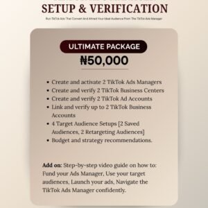 TikTok Ads Manager [Ultimate]
